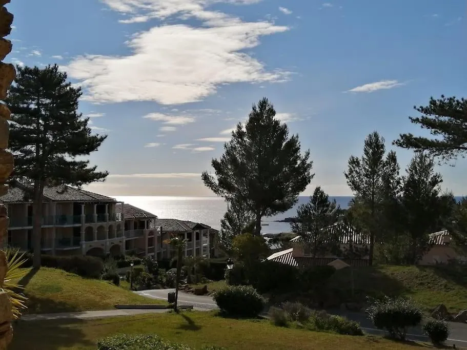 Apartamento Complexe Cap Esterel Village ,Vue Mer Studio Avec Parking Saint-Raphaël França